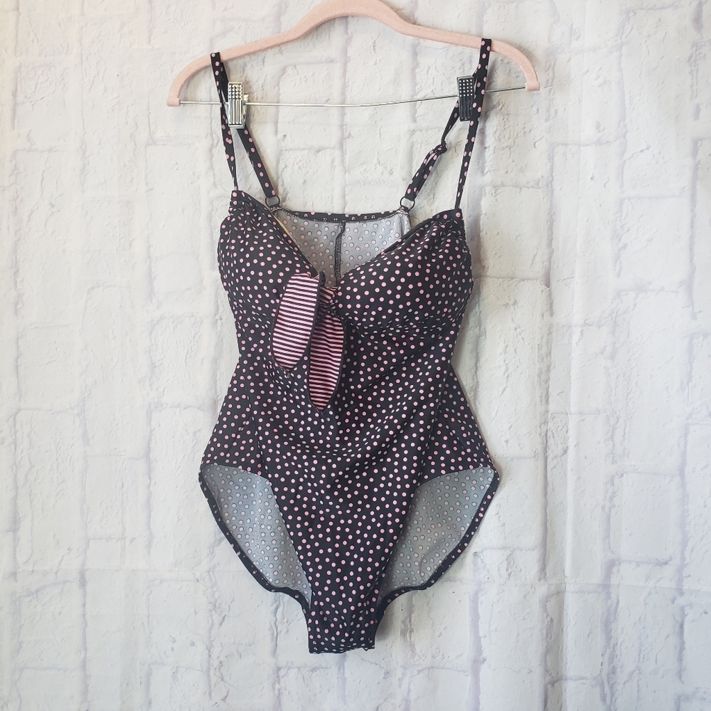 MAXINE Polka-Dot One Piece Swimsuit 16